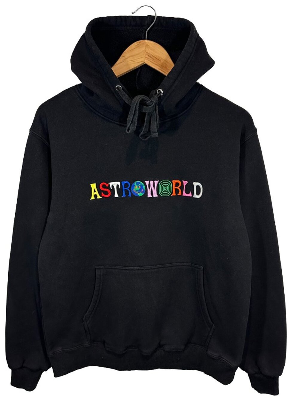 Travis Scott Astroworld Embroidered Wish You Were Here Hoodie Size Mens S